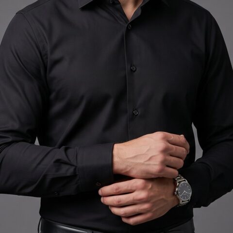 Onyx Black Formal Shirt