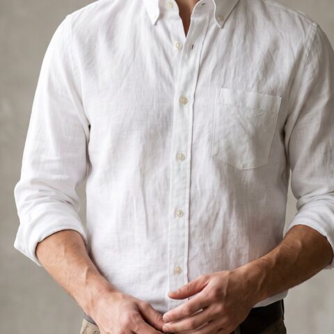 White Linen Shirt